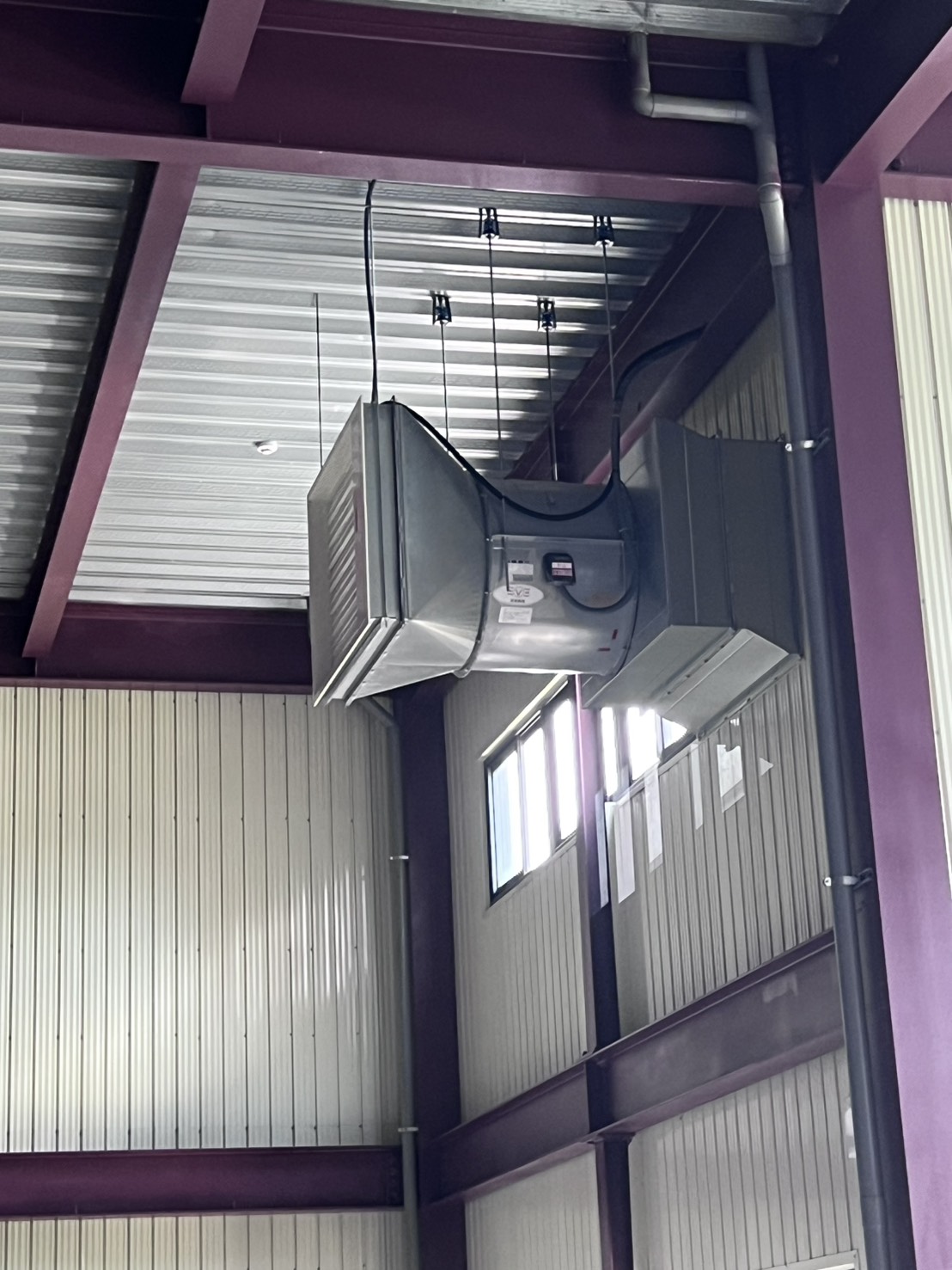 桃園工廠對流換氣設備