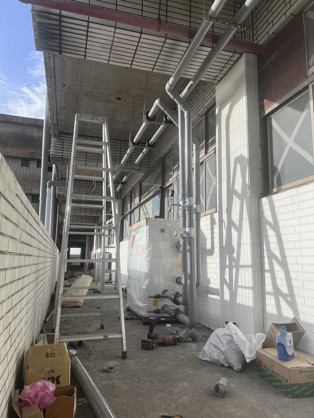 桃園冰水機安裝配管